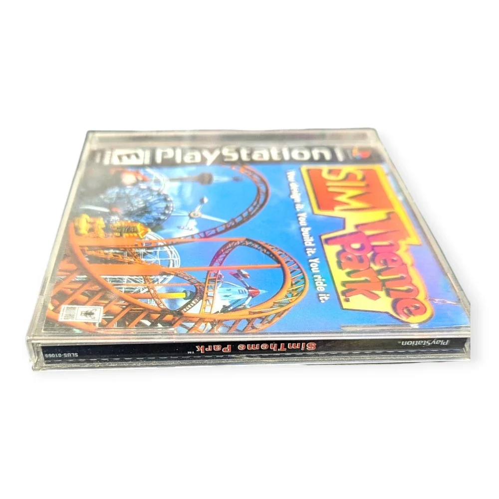 Sim Theme Park Sony PlayStation 1 PS1 2000 Bullfrog‎ SLUS-01069 NTSC U/C